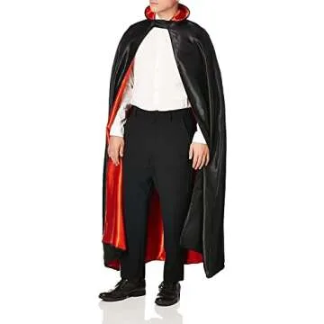 Rubies Long Satin Cape - Perfect for Themed Parties