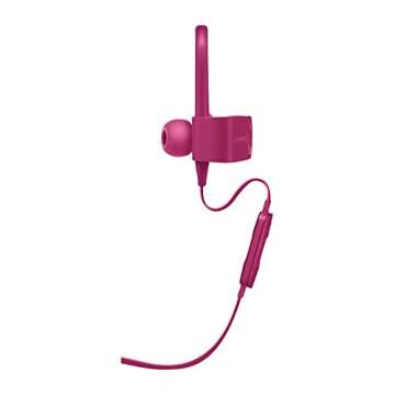 Powerbeats3 Wireless Earphones - Apple W1 Headphone Chip, Class 1 Bluetooth, 12 Hours of Listening Time, Sweat Resistant Earbuds - Brick Red