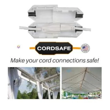 CordSafe Weather-Resistant Extension Cord Safety Cover