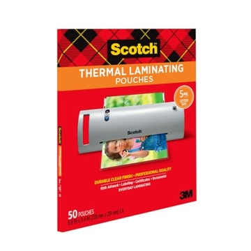 Scotch Thermal Laminating Pouches 50 Count for Christmas Projects