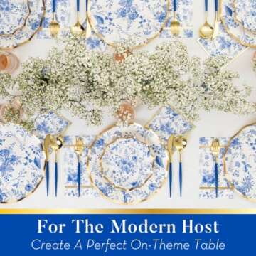 Elegant Heavyweight Disposable Plates for Stunning Parties