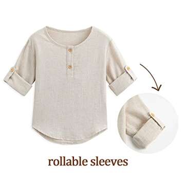 Stylish Button Down Shirt for Little Boys Age 5-6