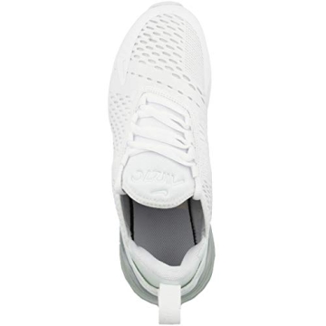 Nike Boy's Air Max 270 Big Kid Shoes in White/Silver