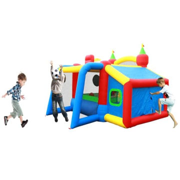 WELLFUNTIME Inflatable Bounce House for Kids Fun