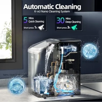 KOVIET Nugget Ice Maker for Soft Chewable Ice at Home