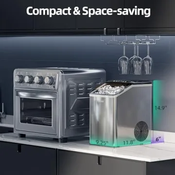 KOVIET Nugget Ice Maker for Soft Chewable Ice at Home