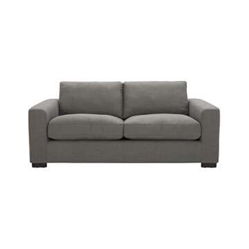 Stone & Beam Westview 76" Loveseat Sofa in Smoke Grey