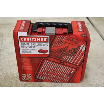 Craftsman 100 Piece Ultimate Drill Set for DIY Projects