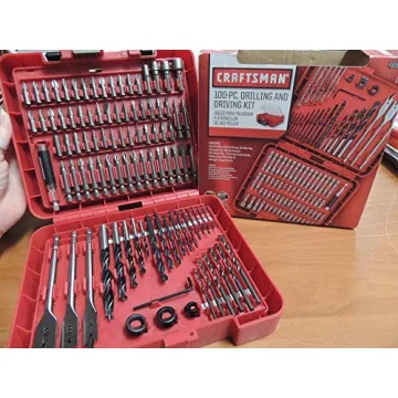 Craftsman 100 Piece Ultimate Drill Set for DIY Projects