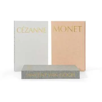 TwoDays Coffee Table Decorative Books, Modern Fashion Designer Fake Books for Home Decor Aesthetic, Faux Storage Box for Bookshelf Decoration. (Set of 3)