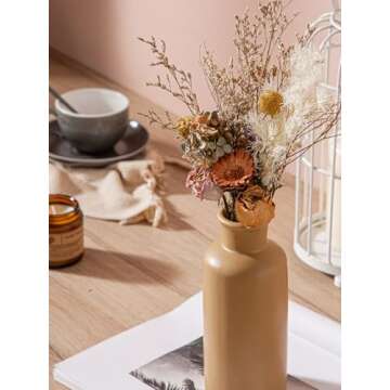 CWLWGO Ceramic Vase Set of 3 for Home Decor