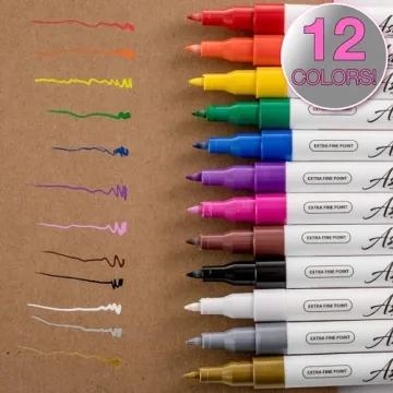 Asani Acrylic Paint Pens Set for Versatile Art Projects