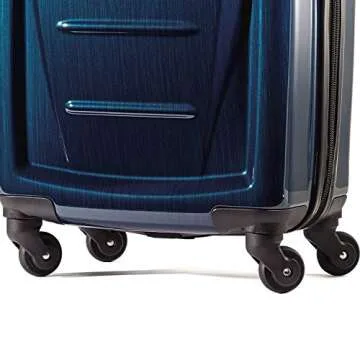 Stylish Samsonite Winfield 2 3 Piece Spinner Set Deep Blue