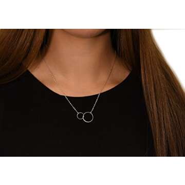 EFYTAL Mother Daughter Necklace - Perfect Gifts for Moms and Daughters