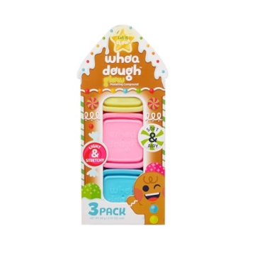 Chuckle & Roar - Whoa Dough Holiday Gingerbread - Arts and Crafts - Fun for Toddlers - Safe and alle...