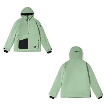 SNOWVERB Womens Mens Insulated Waterproof Snowboarding Mountain Jackets with Hood Skiing Coat Snowboard Winter Ski Jacket