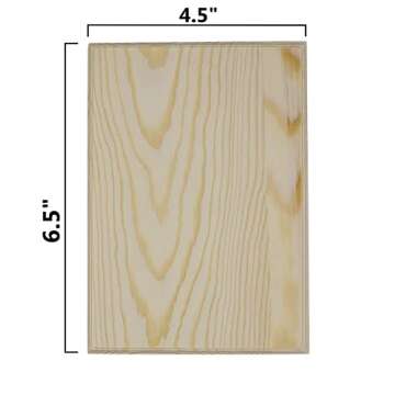 Creative Hobbies® Unfinished Wood Plaques - Customize Your Crafts and Decor