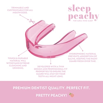 Sleep Peachy Night Guard for Women - 2 Pack (Pink)