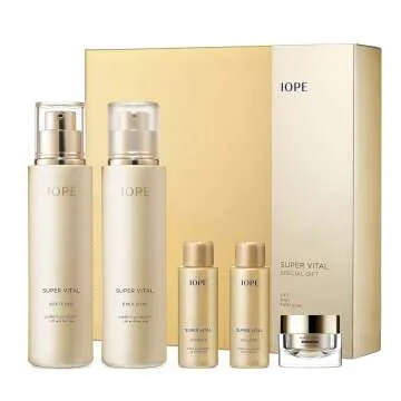 Luxury Anti Aging IOPE Skin Care Set – Wrinkle Care
