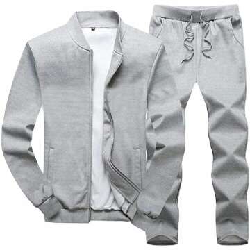 Men's Casual Tracksuit for Running & Jogging