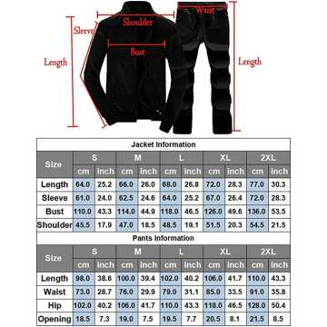 Men's Casual Tracksuit for Running & Jogging