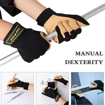 Intra-FIT Light Work Gloves with High-Abrasion Resistance