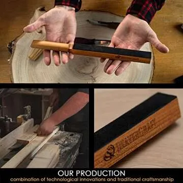 BeaverCraft Leather Strop for Effortless Knife Sharpening