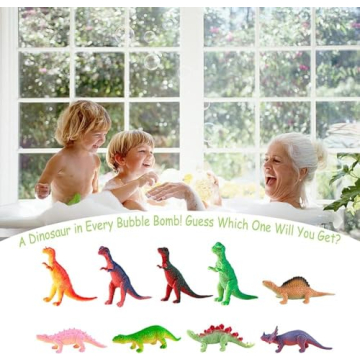 STARYAR Kids Bath Bombs with Dinosaur Toys Inside