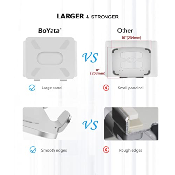 BoYata Adjustable Laptop Stand with Heat-Vent 17 Inch