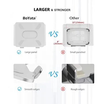 BoYata Adjustable Laptop Stand with Heat-Vent 17 Inch