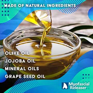 Natural Massage Oil - Myofascial Release Emollient Balm