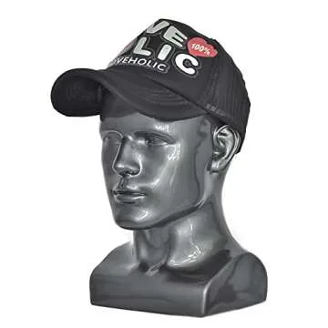 FanLin Male Mannequin Head Professional Manikin Head for Display Wigs Hats Headphone Mask Sunglasses Jewelry and Scravat Display Stand (Light grey)