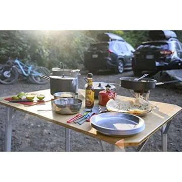 MSR Alpine Stainless Steel Camping Plate, Silver