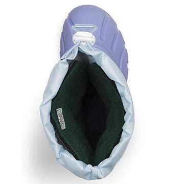 SOREL Kids Girl's Disney X Sorel Flurry™ Frozen 2™ Boot- Elsa Edition (Toddler/Little Kid/Big Kid) Frosted Purple 7 Big Kid M