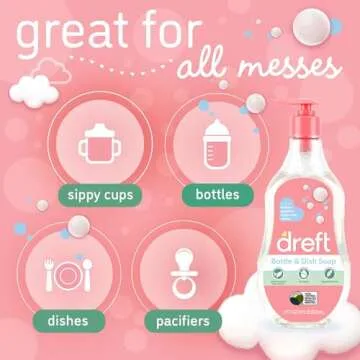 Dreft Bottle and Dish Soap Set for Baby Essentials | 3 Pack