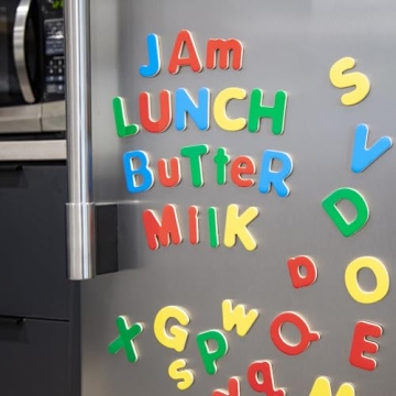 Educational Melissa & Doug Wooden Alphabet Magnets for Kids