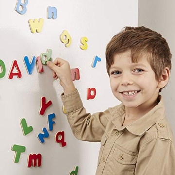 Educational Melissa & Doug Wooden Alphabet Magnets for Kids