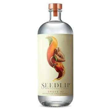 Seedlip Grove 42 - Non-alcoholic Spirit | Calorie Free, Sugar Free | Spirits Alternative | Alcohol Free Cocktails | 23.7fl oz (700ml)