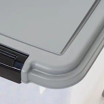 Amazon Basics 3-Piece Airtight Dog Food Storage Container Combo with Scoop, 33 QT + 12 QT