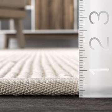 Stylish Patricia Jute and Wool Area Rug - Elegant Home Decor 8x10