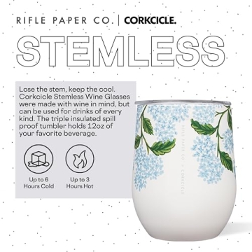 Corkcicle Stemless Wine Tumbler - Insulated 12oz