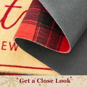 TYUU Christmas Door Mat - 17"x30" Outdoor Mat