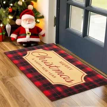 TYUU Christmas Door Mat - 17"x30" Outdoor Mat