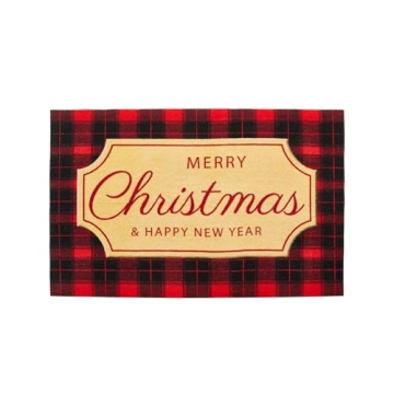 TYUU Christmas Door Mat - 17"x30" Outdoor Mat