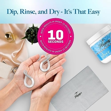 Hagerty Silver Cleaner for Jewelry with Dipping Basket - 7oz