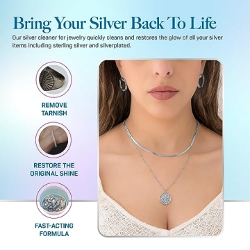 Hagerty Silver Cleaner for Jewelry with Dipping Basket - 7oz