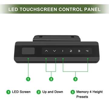 SOMEET Electric Height Adjustable Standing Desk, 48''x24'' Stand Up Desk with Double Drawers, R Shape Sit Stand Rising Desk with Monitor Stand, Home Office Ergonomic Computer Workstation, Black Walnut