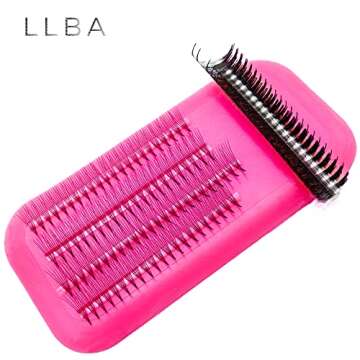 LLBA Silicone Eyelash Pads | Easy Lash Extension Solution