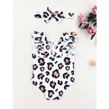 Adorable KANGKANG Baby One-Piece Swimwear for Girls