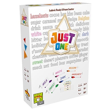 Just One Cooperative Family Board Game - Fun Word Guessing for All Ages